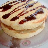 美味しいマッチング！チョコかけ芋あんパン